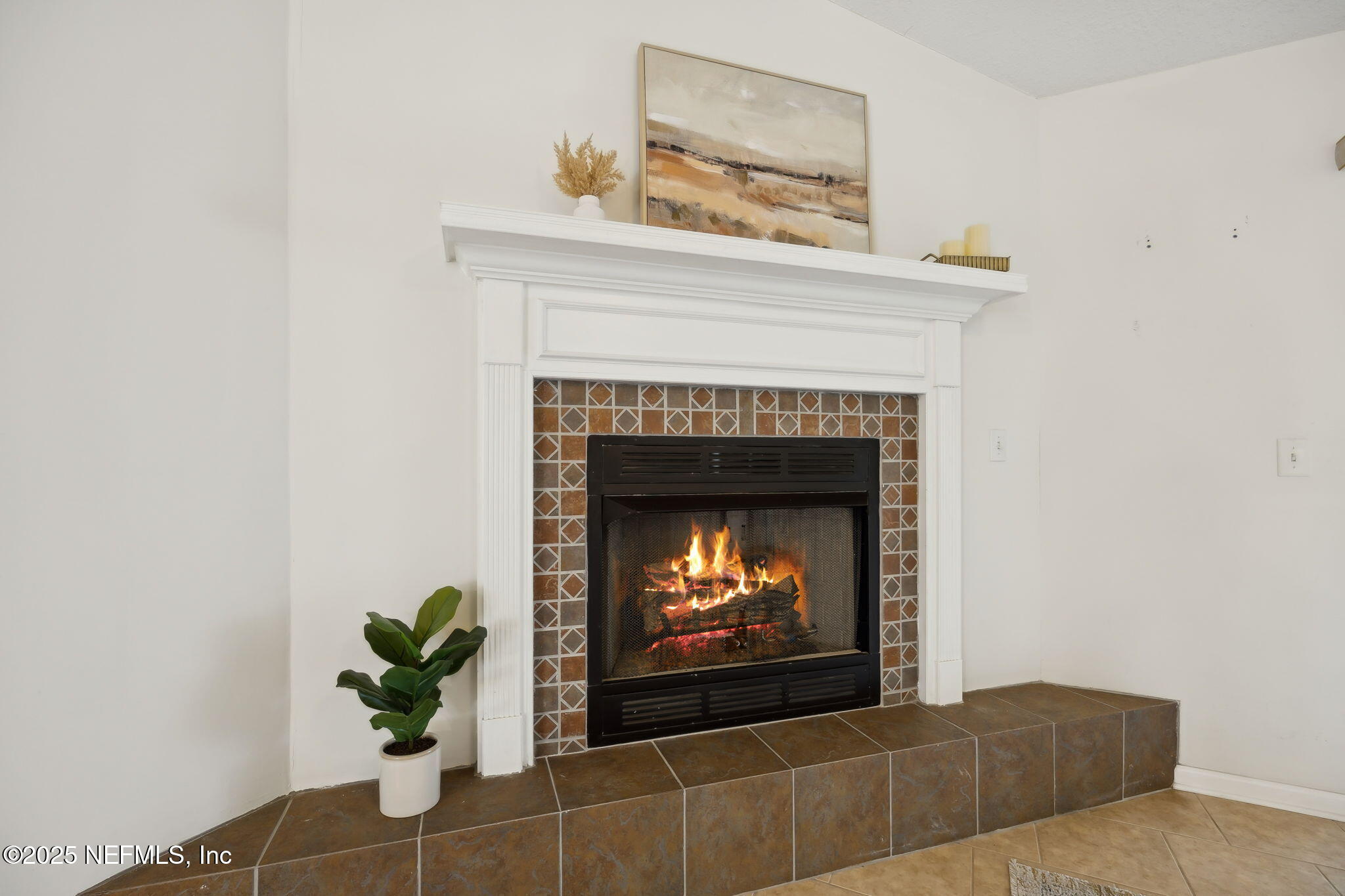 36 Currant Avenue Middleburg, FL 32068 - Photo 14 of 59 a living room with furniture and a fireplace