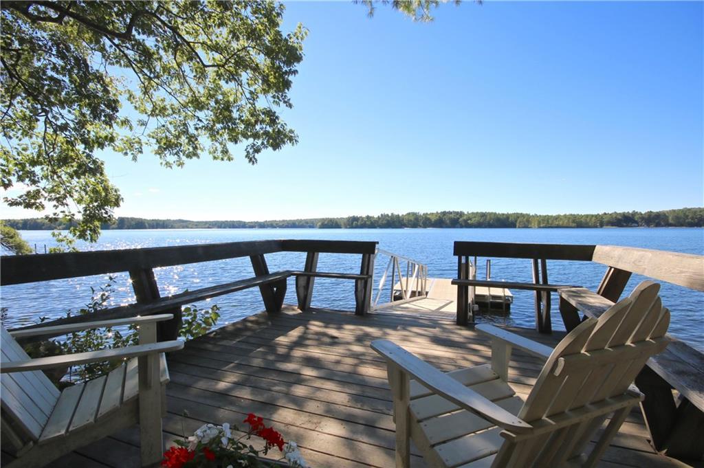 180 Thomas Pond Terrace Road Raymond, ME 04071 - Photo 4 of 35 Imagine relaxing on this deck