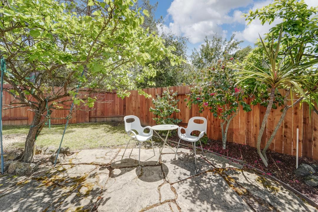 637 Laird Lane Lafayette, CA 94549 - Photo 34 of 44 a backyard of a house with table and chairs