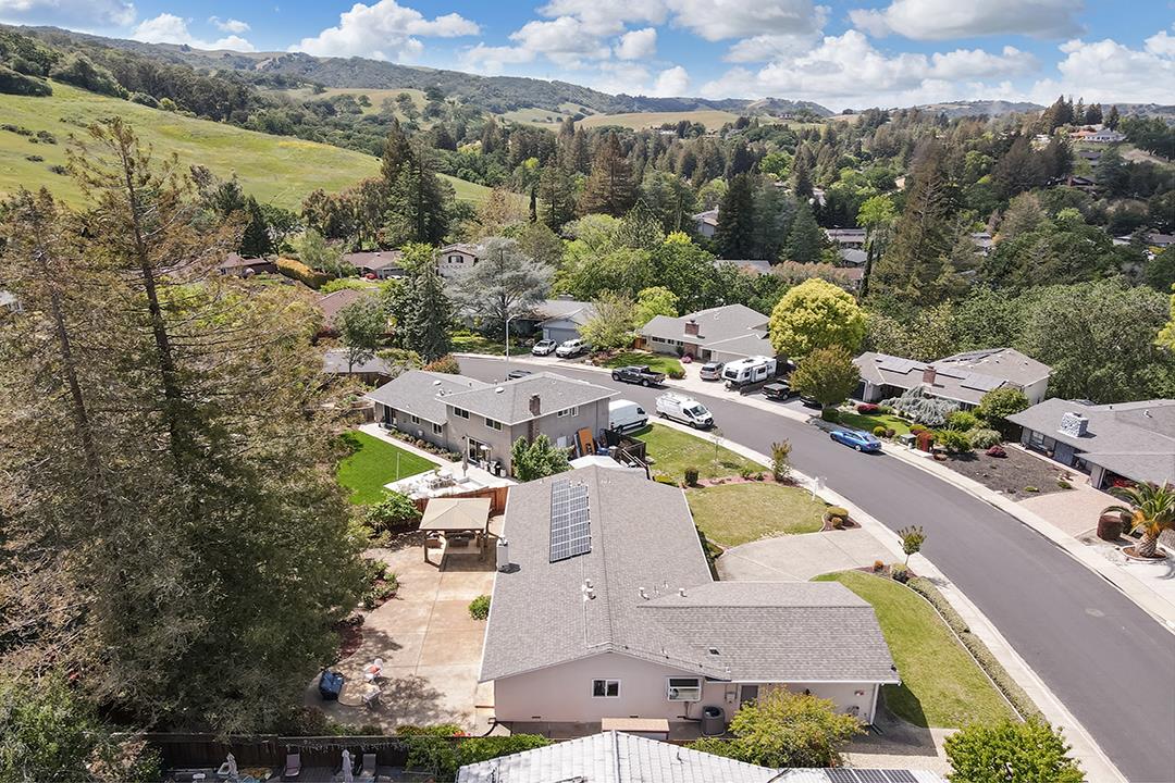 637 Laird Lane Lafayette, CA 94549 - Photo 44 of 44 an aerial view of residential houses with outdoor space