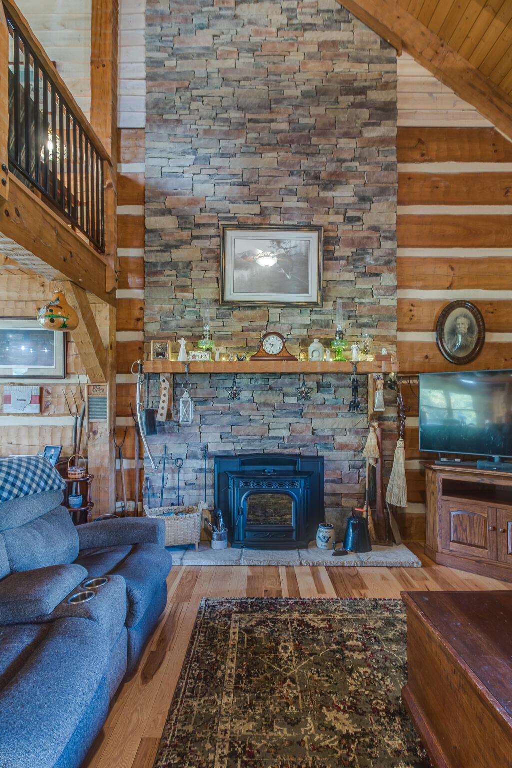 9058 Peters Road Ashley, OH 43003 - Photo 7 of 65 Fireplace