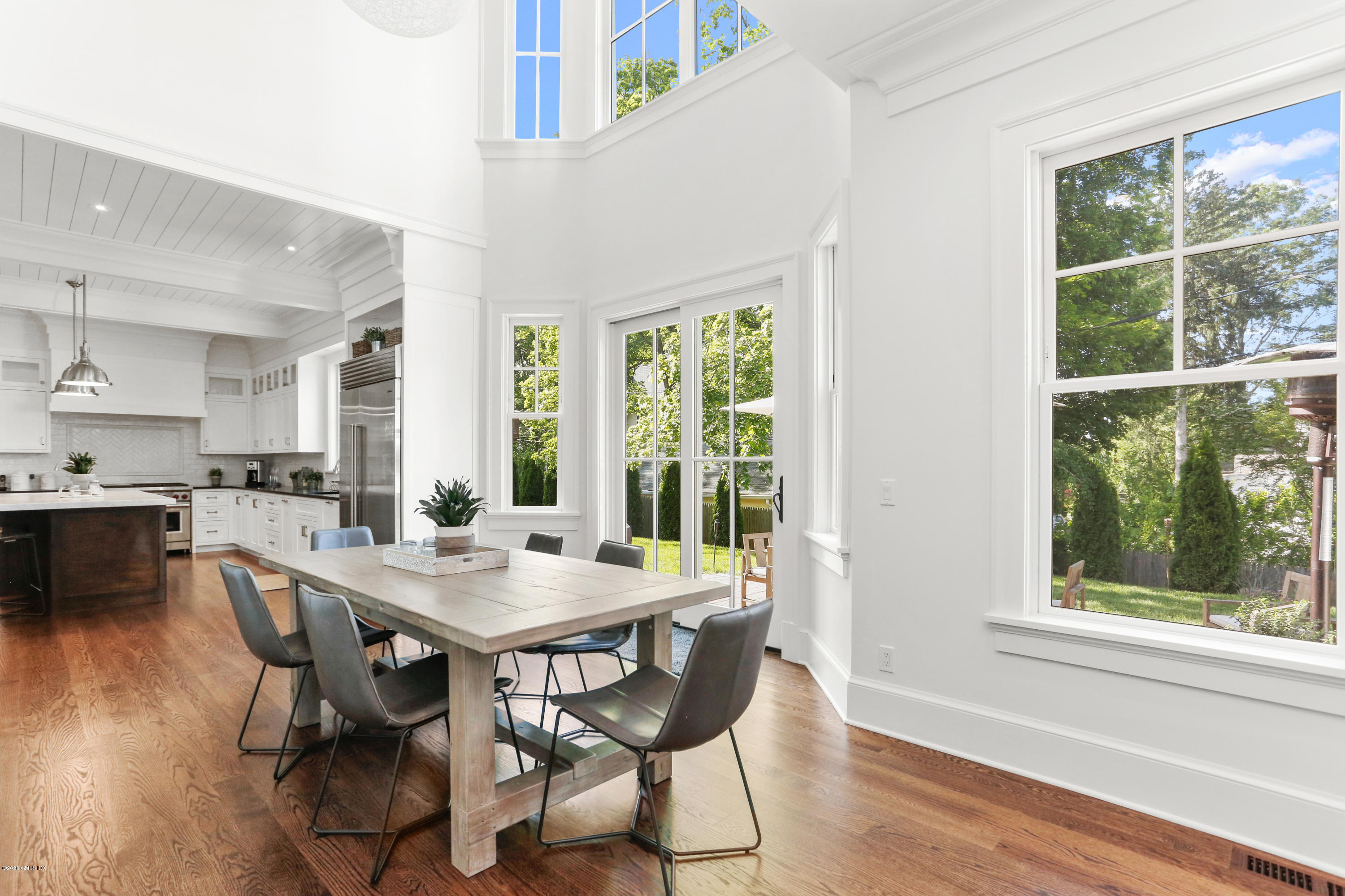 3 Juniper Lane Riverside, CT 06878 - Photo 15 of 46 a view of a dining room with furniture window and wooden floor