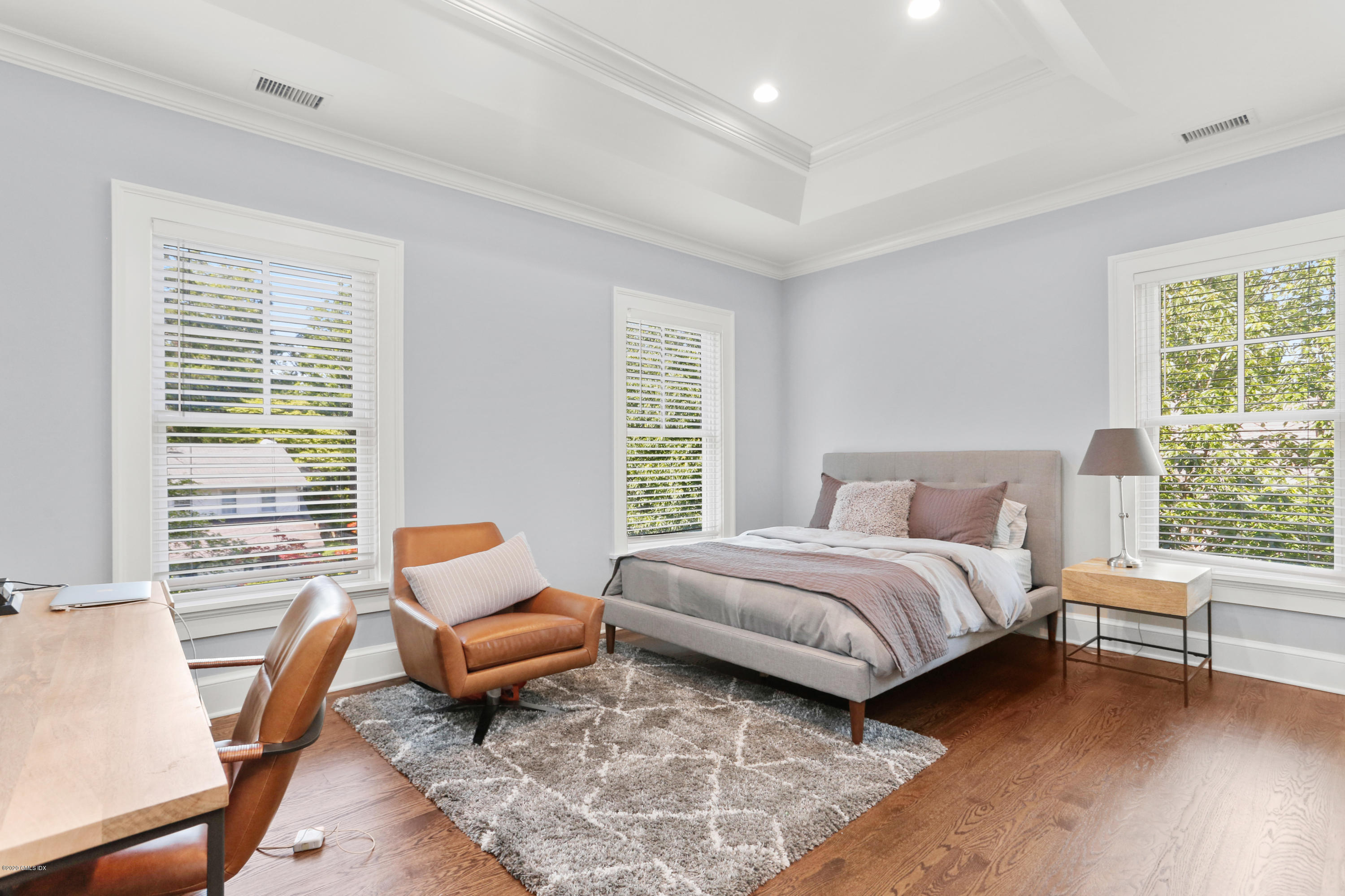 3 Juniper Lane Riverside, CT 06878 - Photo 30 of 46 a bedroom with a bed and a couch