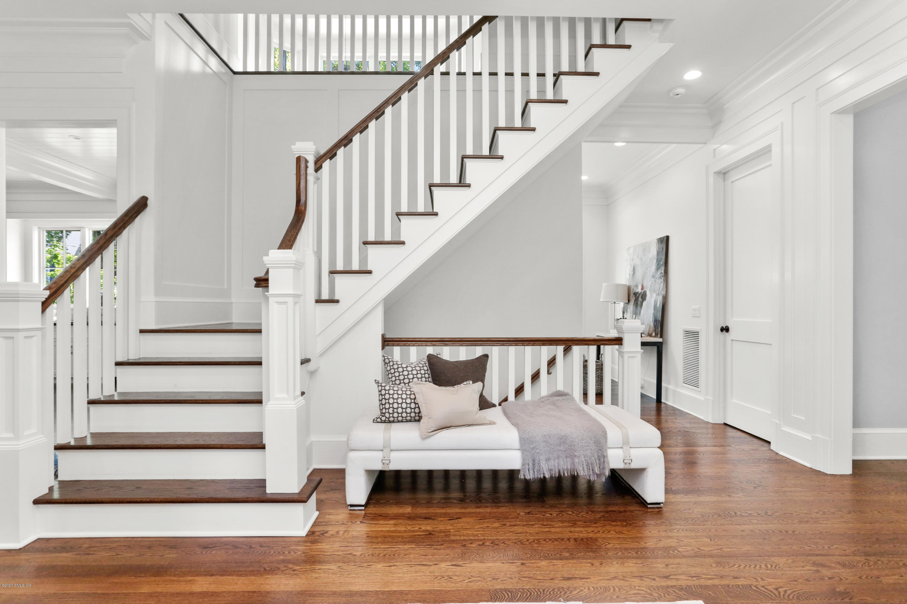 3 Juniper Lane Riverside, CT 06878 - Photo 6 of 46 a view of entryway bedroom and hall with wooden floor
