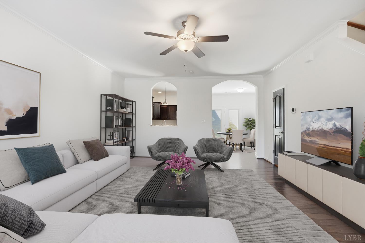 1057 Casley Way Forest, VA 24551 - Photo 4 of 27 a living room with furniture and view of living room