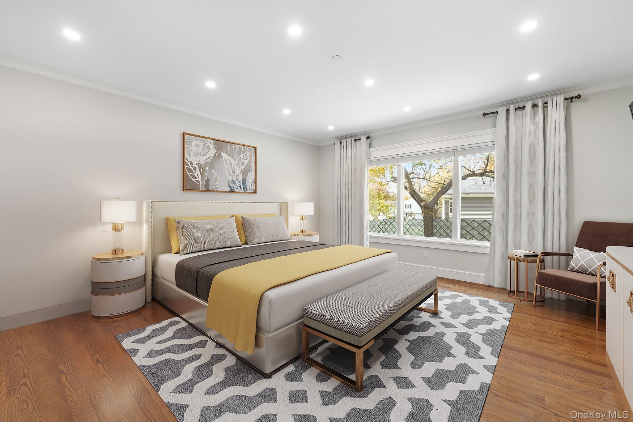 16 Bramblebrook Road Ardsley, NY 10502 - Photo 26 of 32 a bed room with a bed and a large window