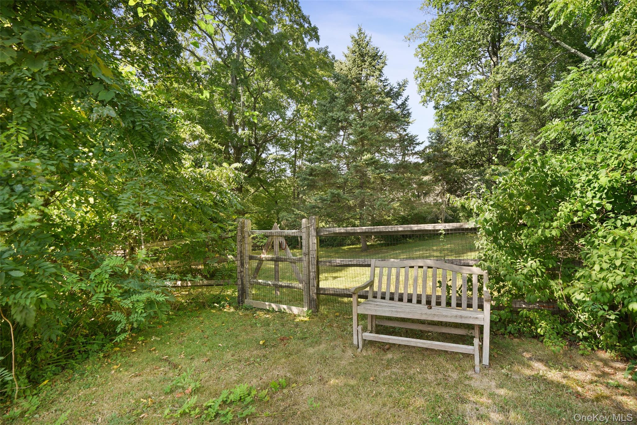 1 Pound Ridge Road Pound Ridge, NY 10576 - Photo 24 of 26 fenced yard
