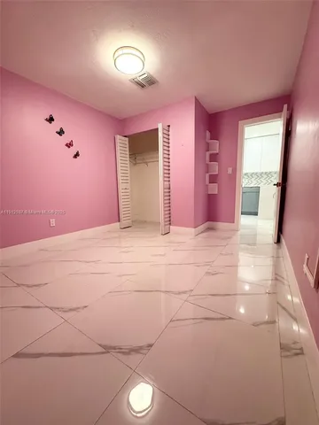 a view of empty room