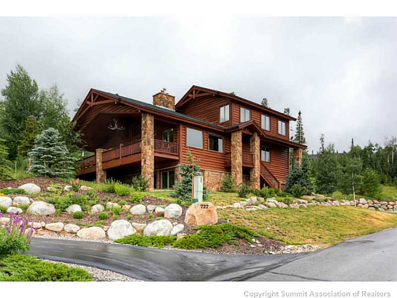 729 Willowbrook Road Silverthorne, CO 80498 - Photo 1 of 25 Exterior Front. Beautiful home backing to National Forrest at the end of the cul-de-sac.