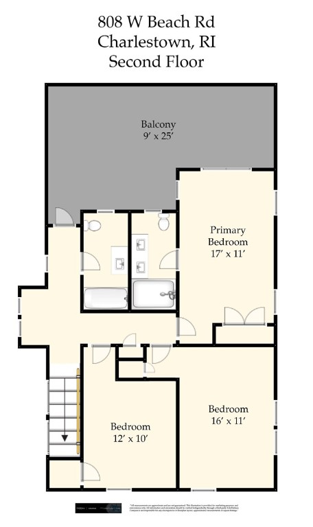 808 West Beach Road Charlestown, RI 02813 - Photo 34 of 44 SECOND FLOOR