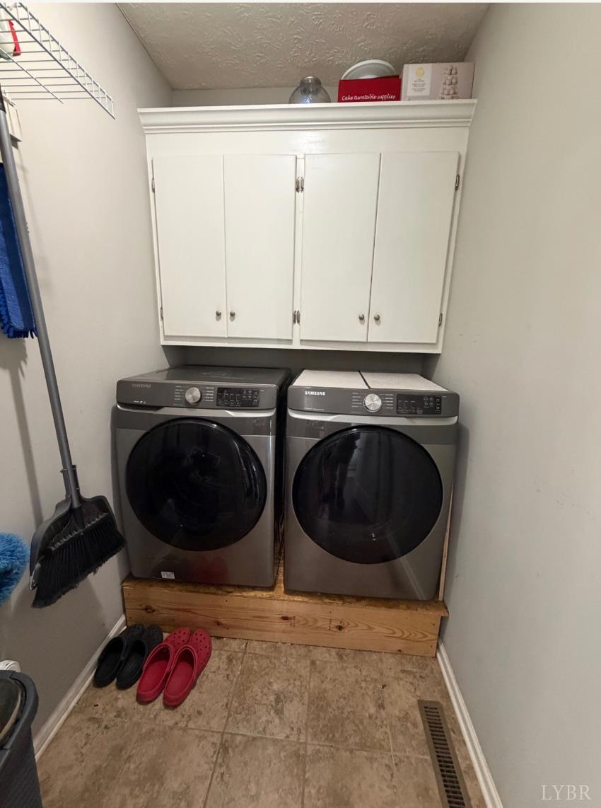 271 Pleasant Ridge Drive Madison Heights, VA 24572 - Photo 32 of 52 a utility room with dryer and washer