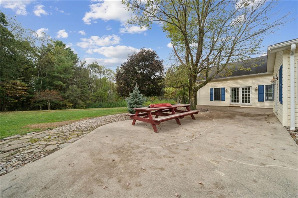 2 Deerfield Lane Indiana, PA 15701 - Photo 37 of 45 a view of a patio with a yard
