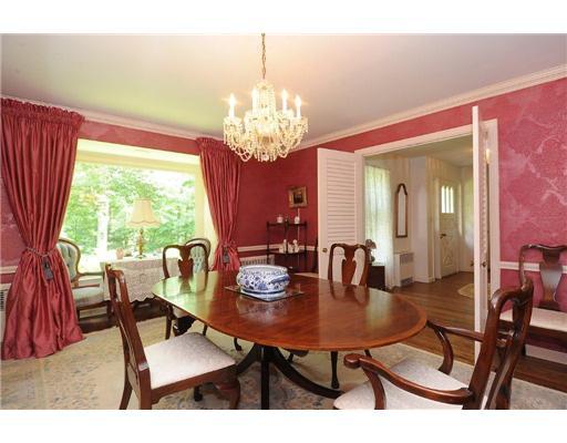 1 Allwood Road Darien, CT 06820 - Photo 8 of 20 a view of a dining room with furniture window and outside view