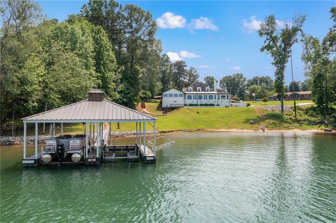 408 Northampton Road Seneca, SC 29672 - Photo 47 of 49 Double Slip Covered Dock