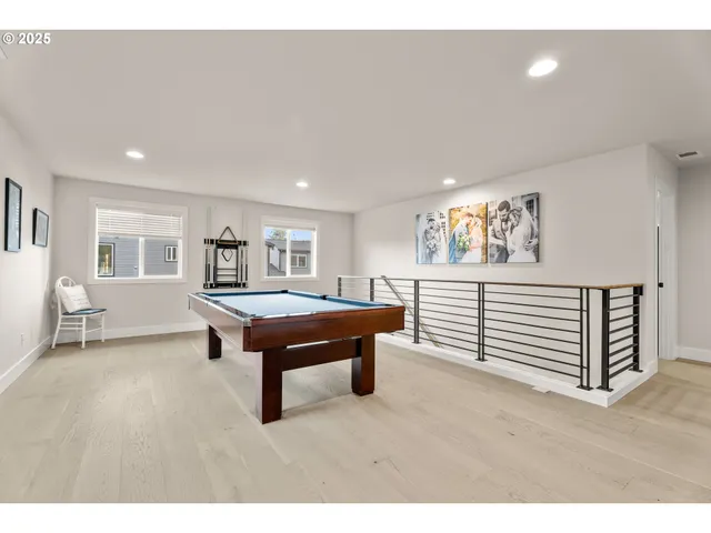 a room with furniture and windows