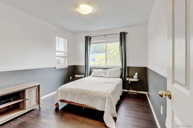 a view of a roof deck with couches