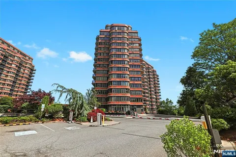 a front view of a building