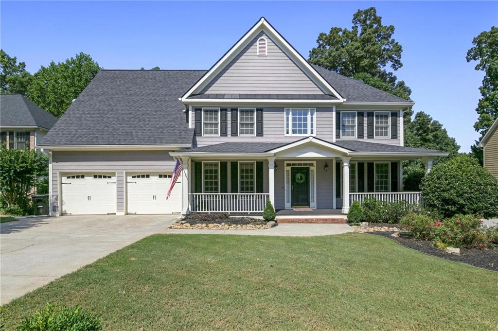 1415 Benbrook Ridge Acworth, GA 30101 - Photo 1 of 1 a front view of a house with a yard