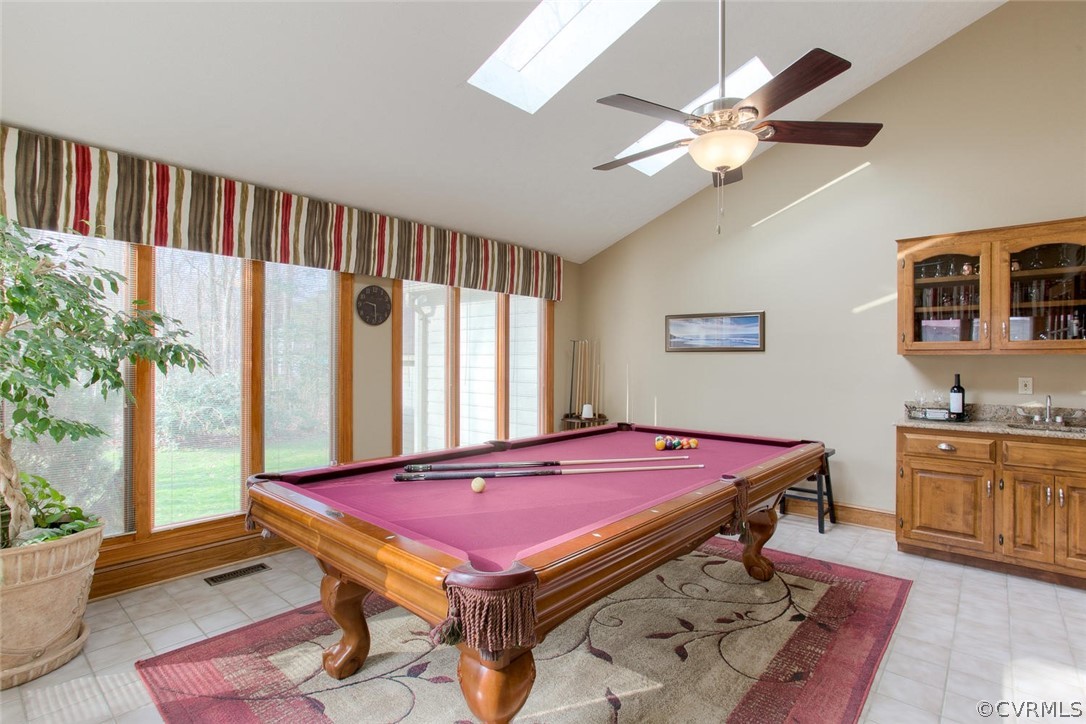 403 Rivers Bend Court Chester, VA 23836 - Photo 11 of 39 a room with pool table and windows