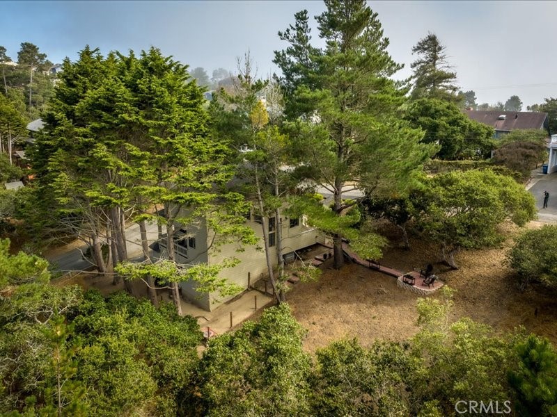 1912 Chester Lane Cambria, CA 93428 - Photo 26 of 41 an aerial view of a house with a yard
