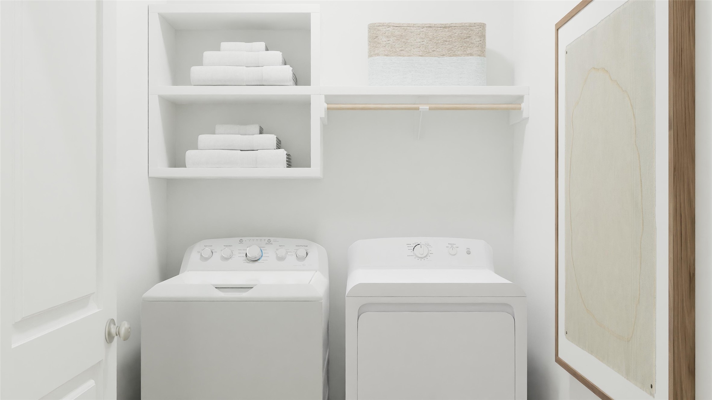 196 Seabreeze Street Kyle, TX 78640 - Photo 23 of 34 a utility room with dryer and washer