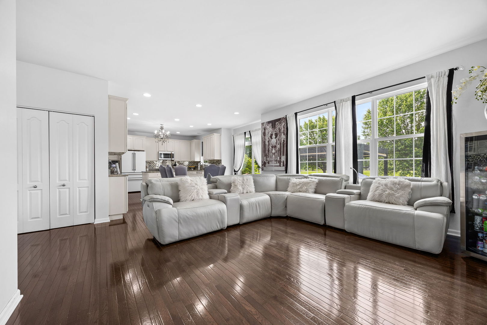 2297 Deerpath Road Bolingbrook, IL 60490 - Photo 12 of 46 a living room with furniture and a large window