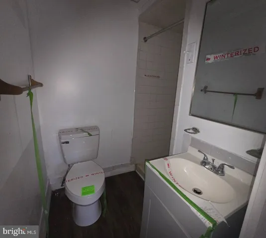 a bathroom with a sink and a toilet