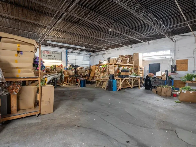 a view of storage and utility room