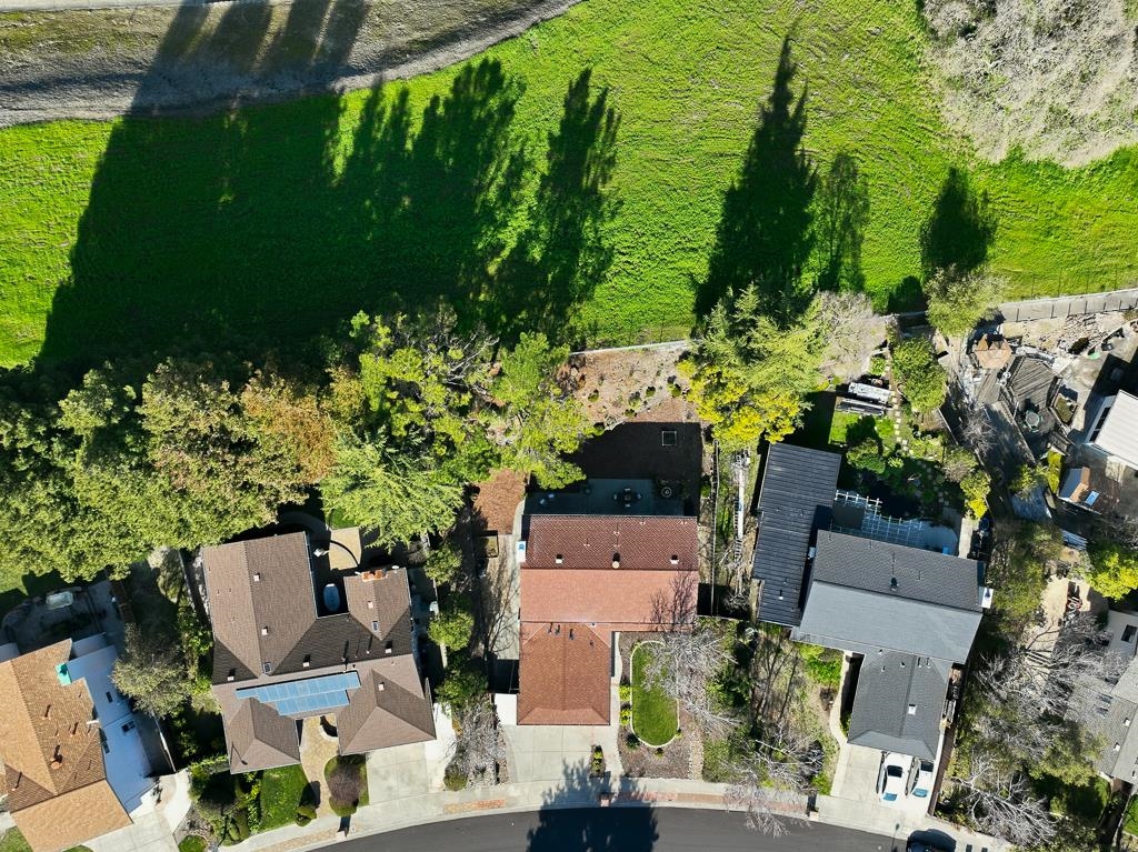 11868 Bloomington Way Dublin, CA 94568 - Photo 50 of 59 an aerial view of a house with a yard