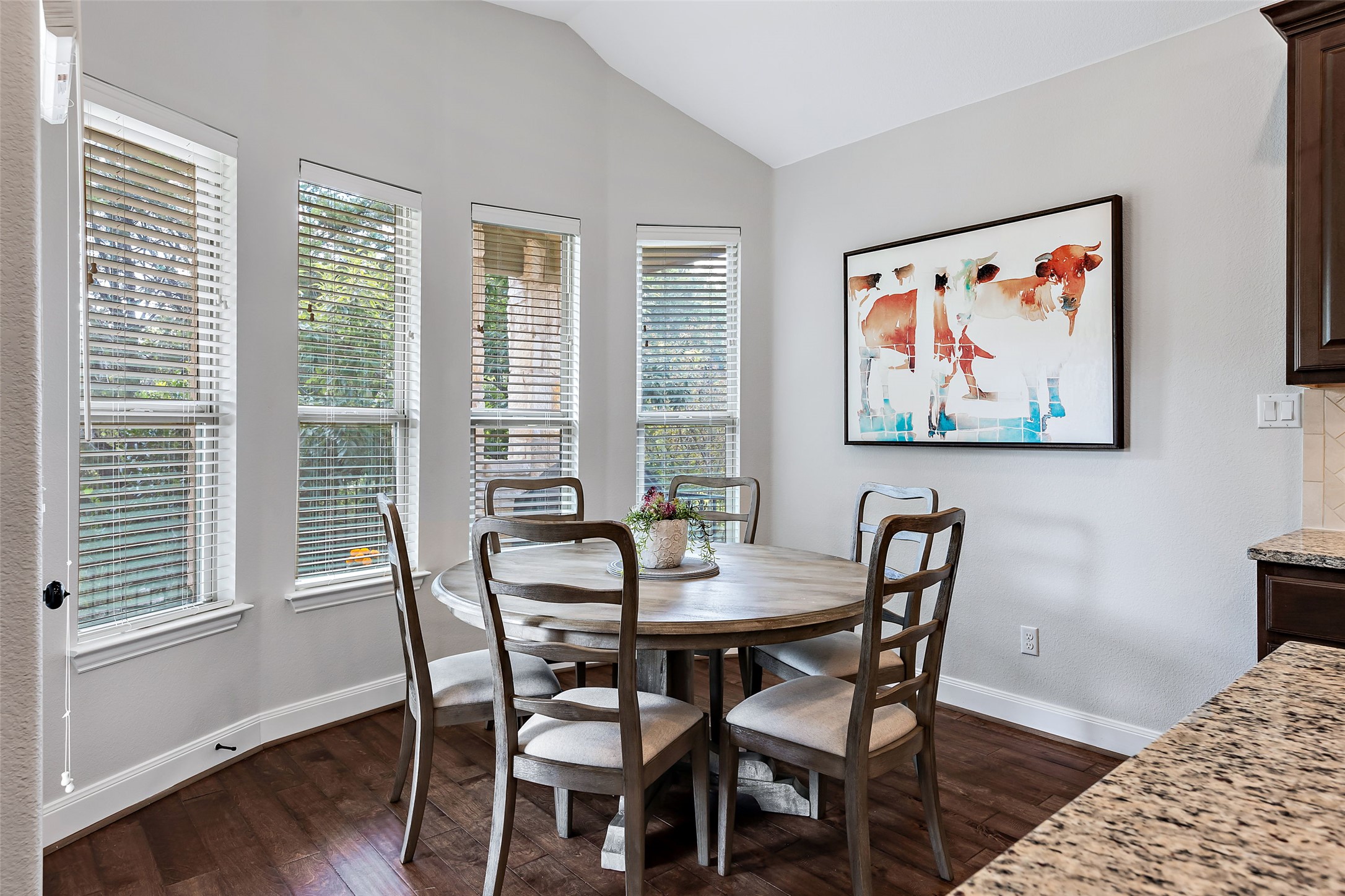 106 Maxwell Way, Unit 33 Austin, TX 78738 - Photo 11 of 40 Dining room with lots of windows offering natural light