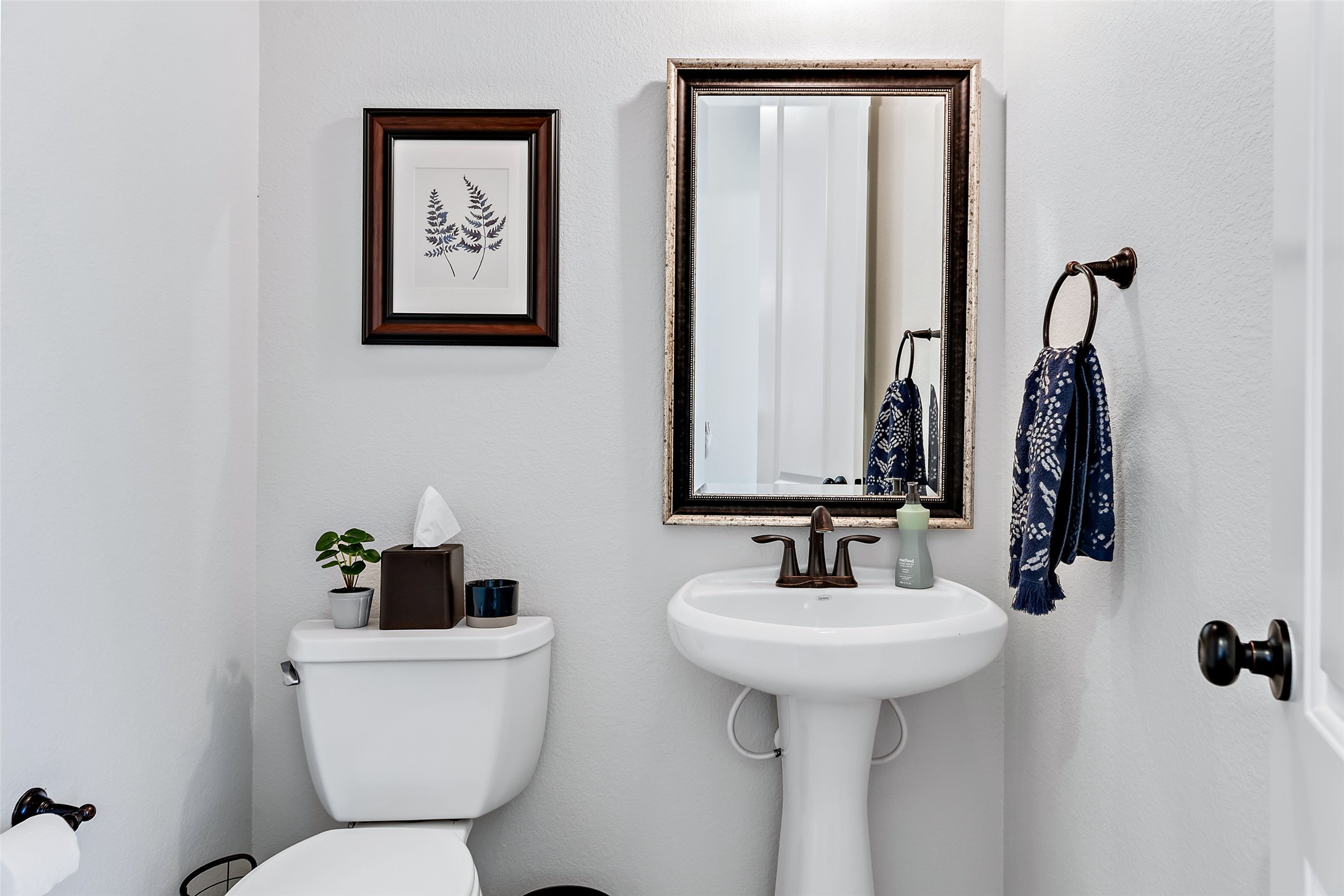 106 Maxwell Way, Unit 33 Austin, TX 78738 - Photo 21 of 40 Powder Bath for guests