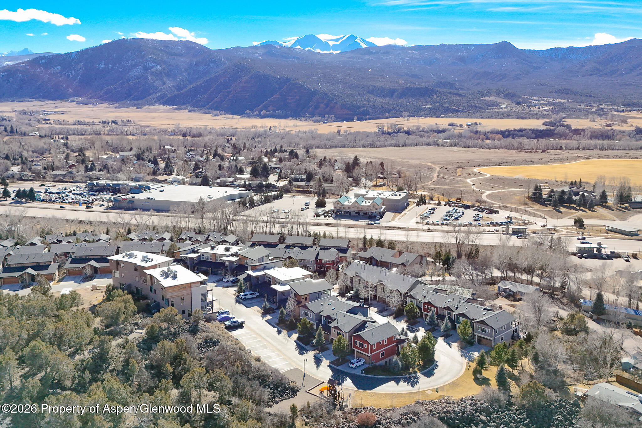 219 Overlook Ridge Basalt, CO 81621 - Photo 32 of 34 a view of a city with mountains in the background