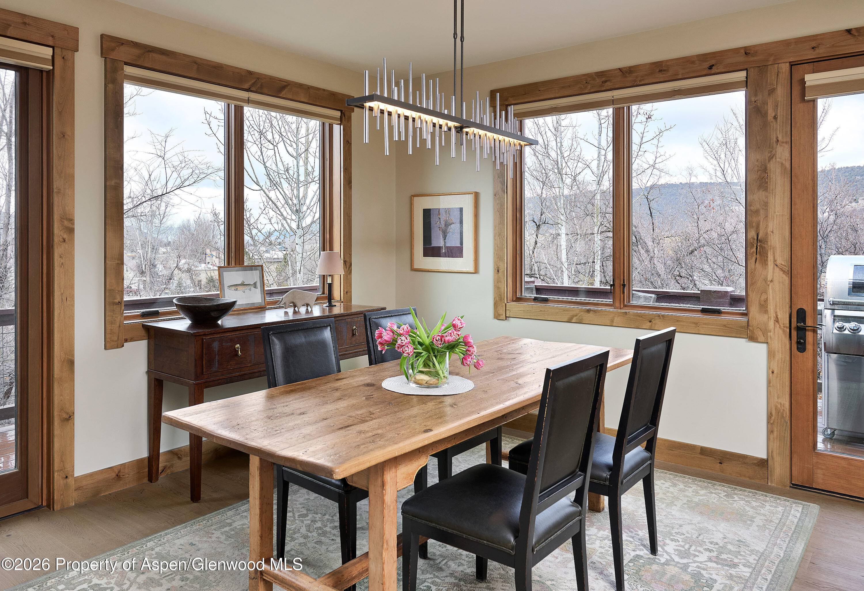 219 Overlook Ridge Basalt, CO 81621 - Photo 5 of 34 a view of a dining room with furniture window and outside view