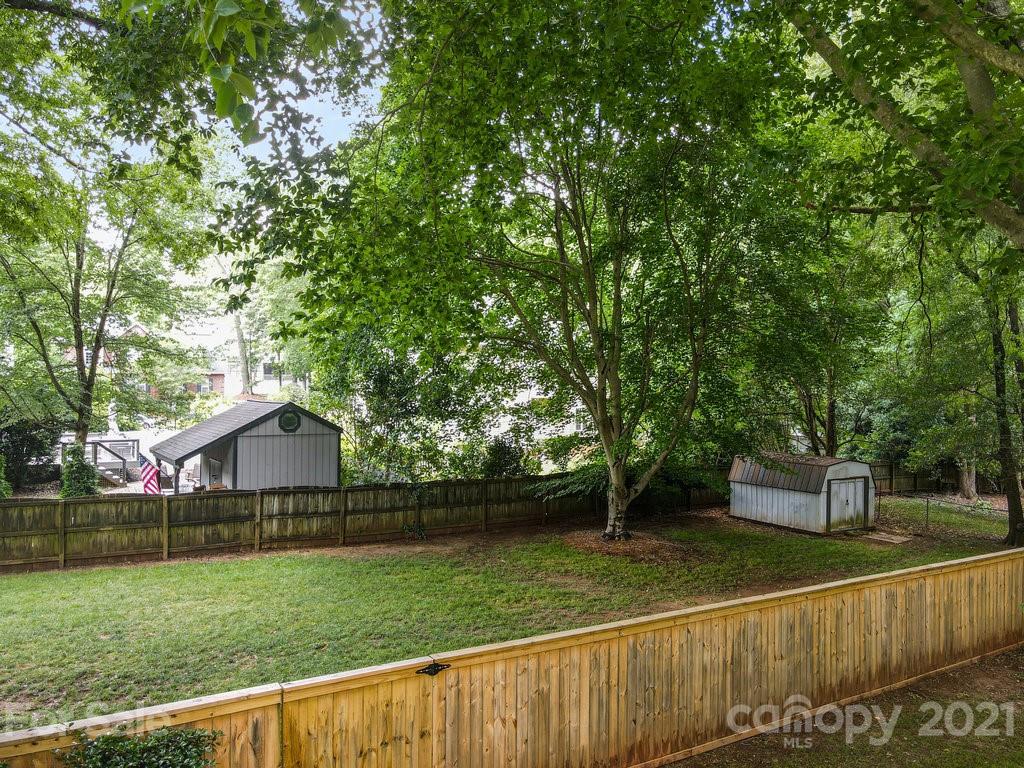 4326 Castleton Road Charlotte, NC 28211 - Photo 31 of 33 a view of a backyard with a garden