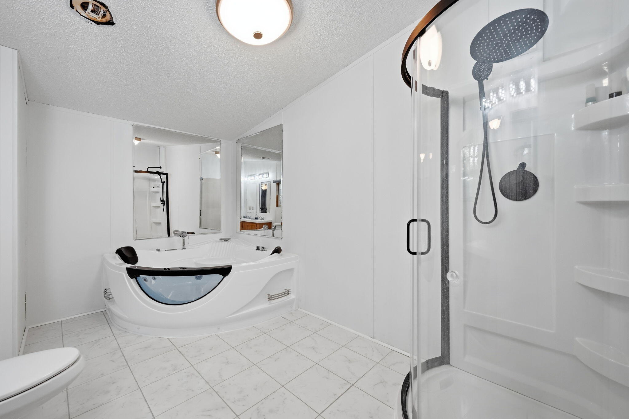 4530 Taft Highway Dry Ridge, KY 41035 - Photo 15 of 42 Corner jetted tub with LED lighting & waterfall.