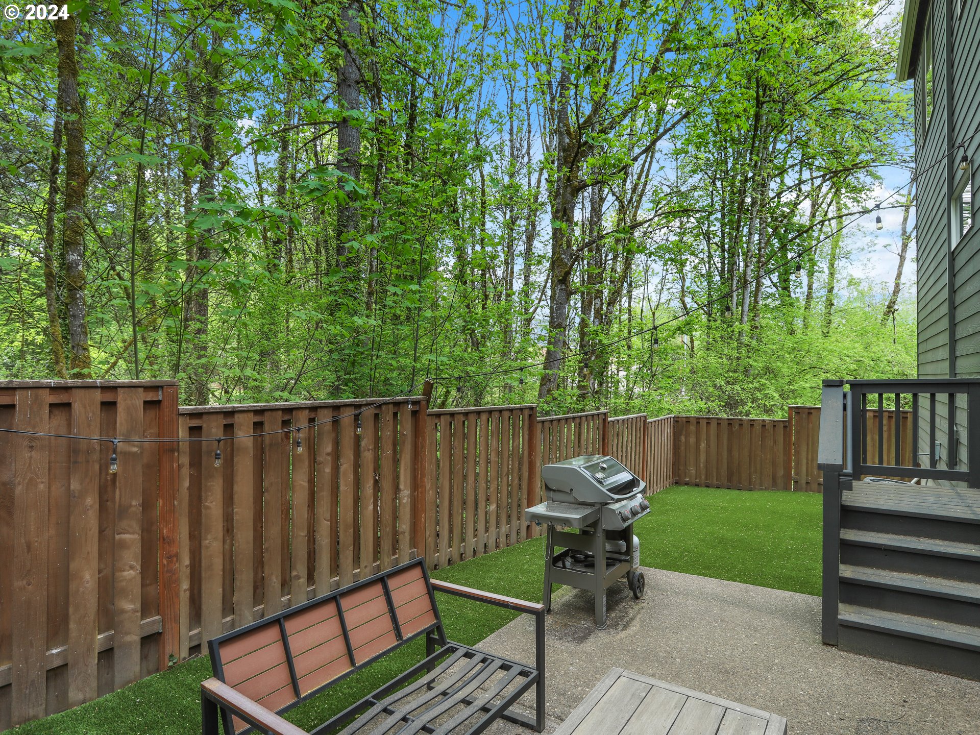 8087 Southwest Oldham Drive Beaverton, OR 97007 - Photo 41 of 46 a view of a bench in the backyard