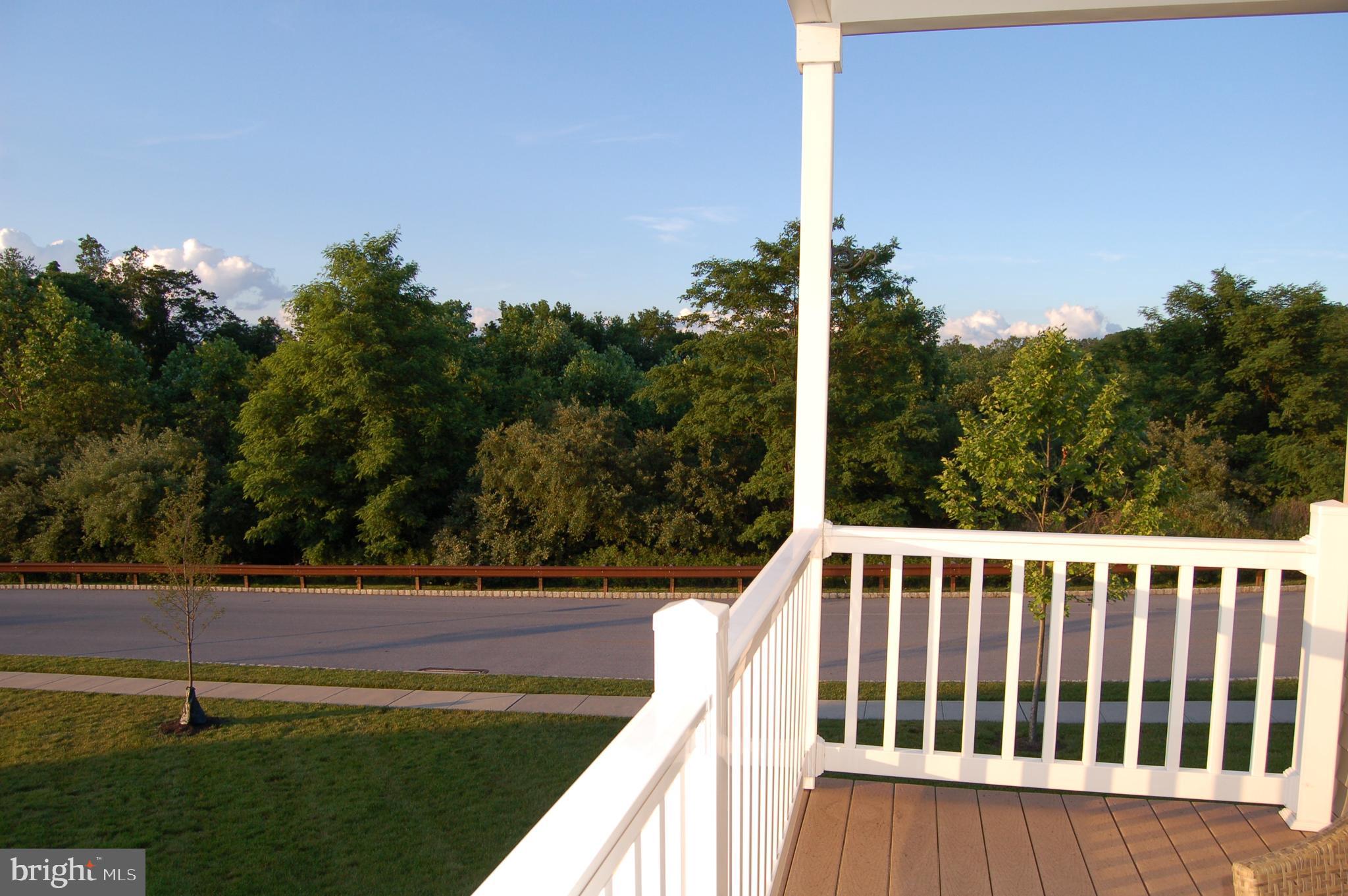 View from the deck