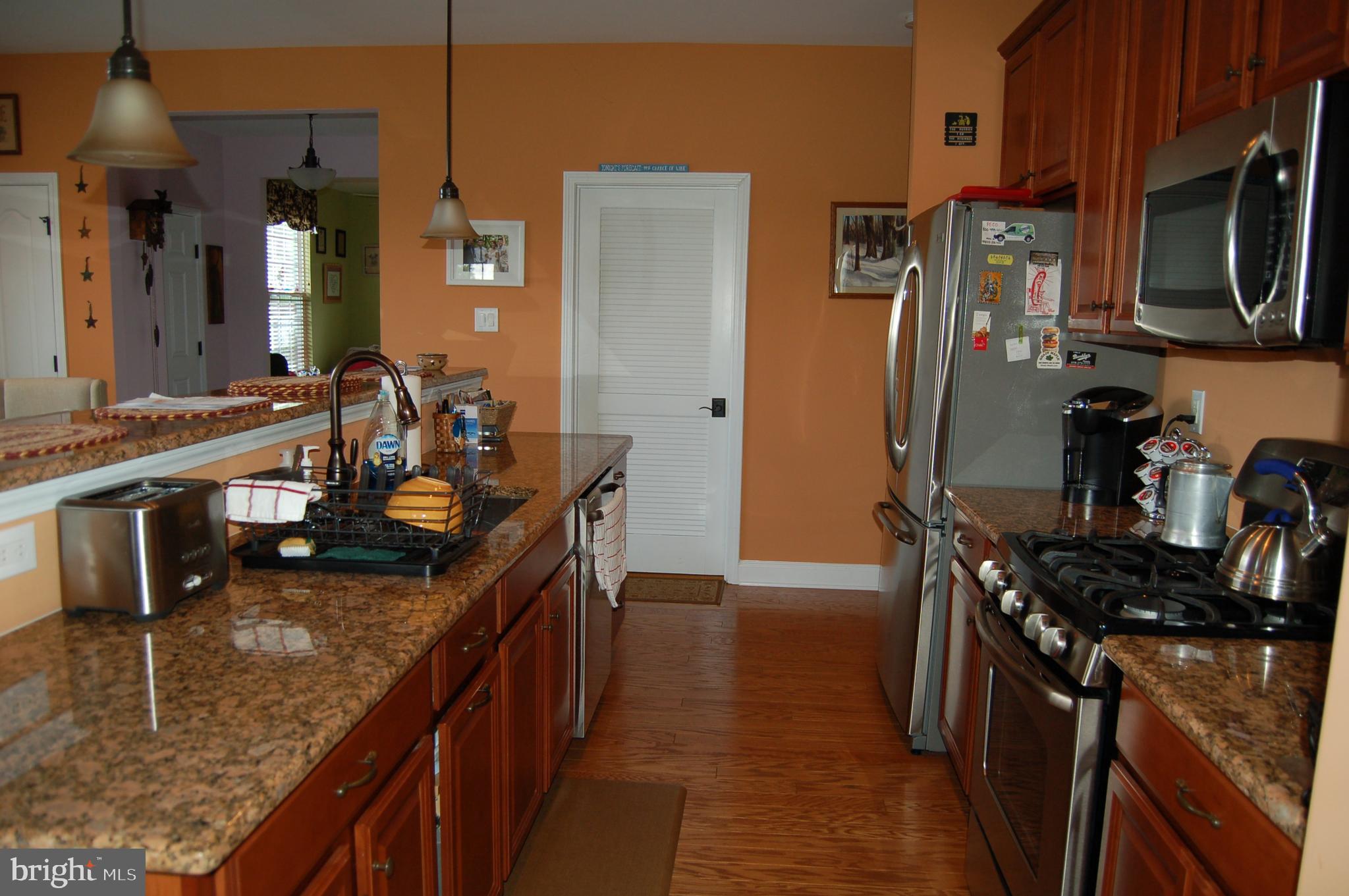 208 Davish Road Coatesville, PA 19320 - Photo 12 of 28 Kitchen with breakfast bar with 4-5 stools