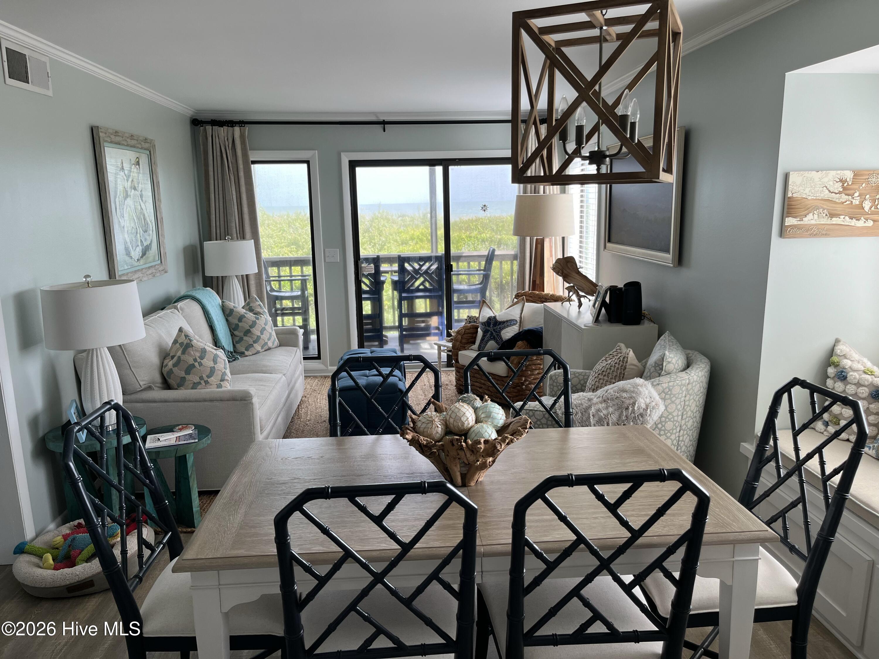 2111 West Fort Macon Road, Unit 156 Atlantic Beach, NC 28512 - Photo 6 of 16 living/dining