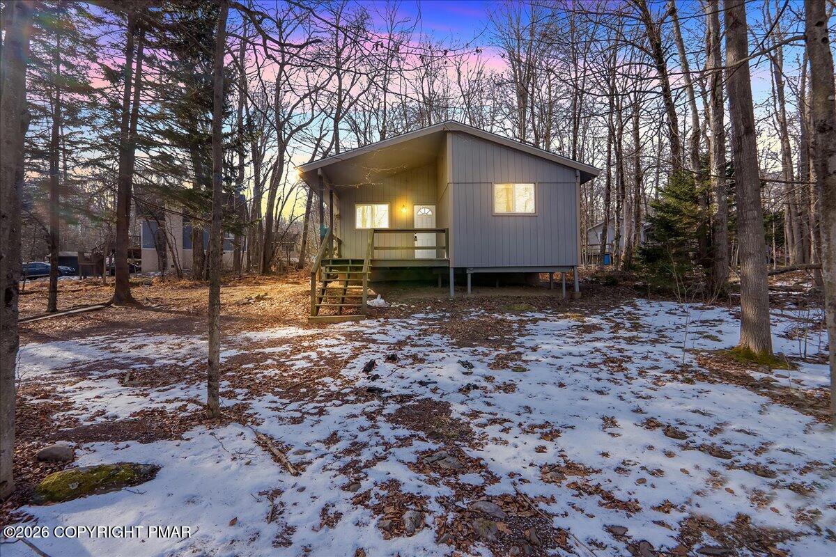 309 Selig Road Pocono Lake, PA 18347 - Photo 25 of 25 a backyard of a house with lots of green space