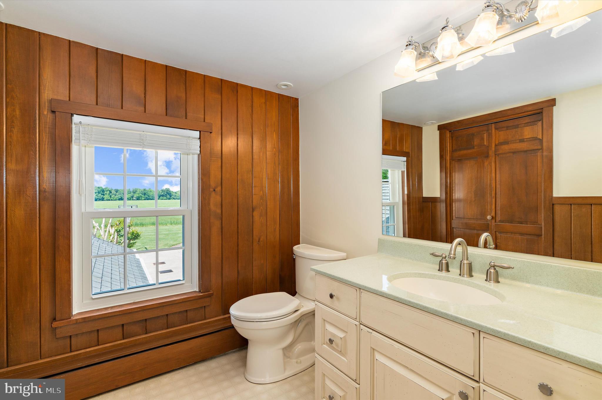 12714 Still Pond Road Still Pond, MD 21667 - Photo 19 of 62 a bathroom with a sink a toilet and a mirror