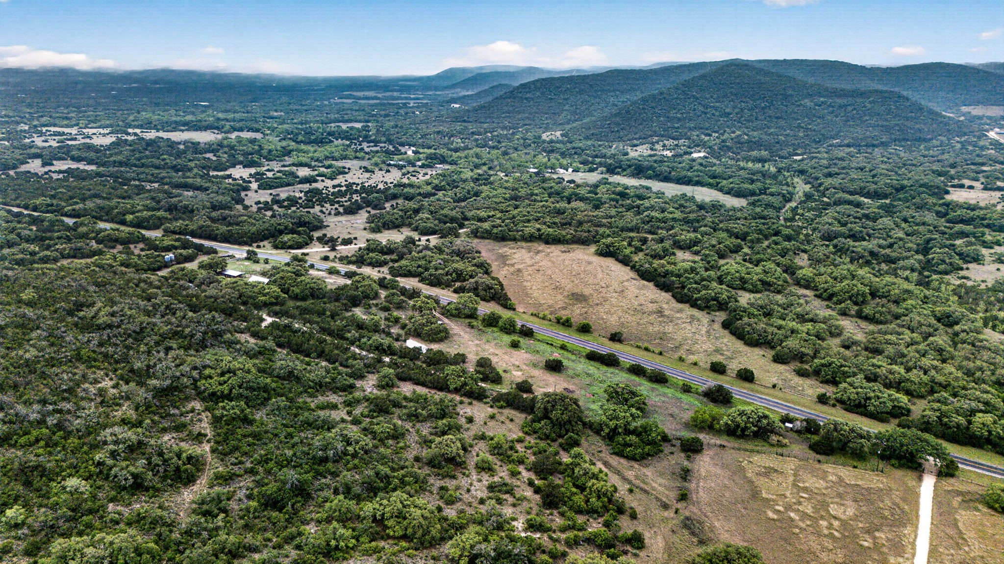 1850 Ranch Road 337 Leakey, TX 78873 - Photo 5 of 50 Wide aerial perspective highlighting privacy and distance from neighboring properties