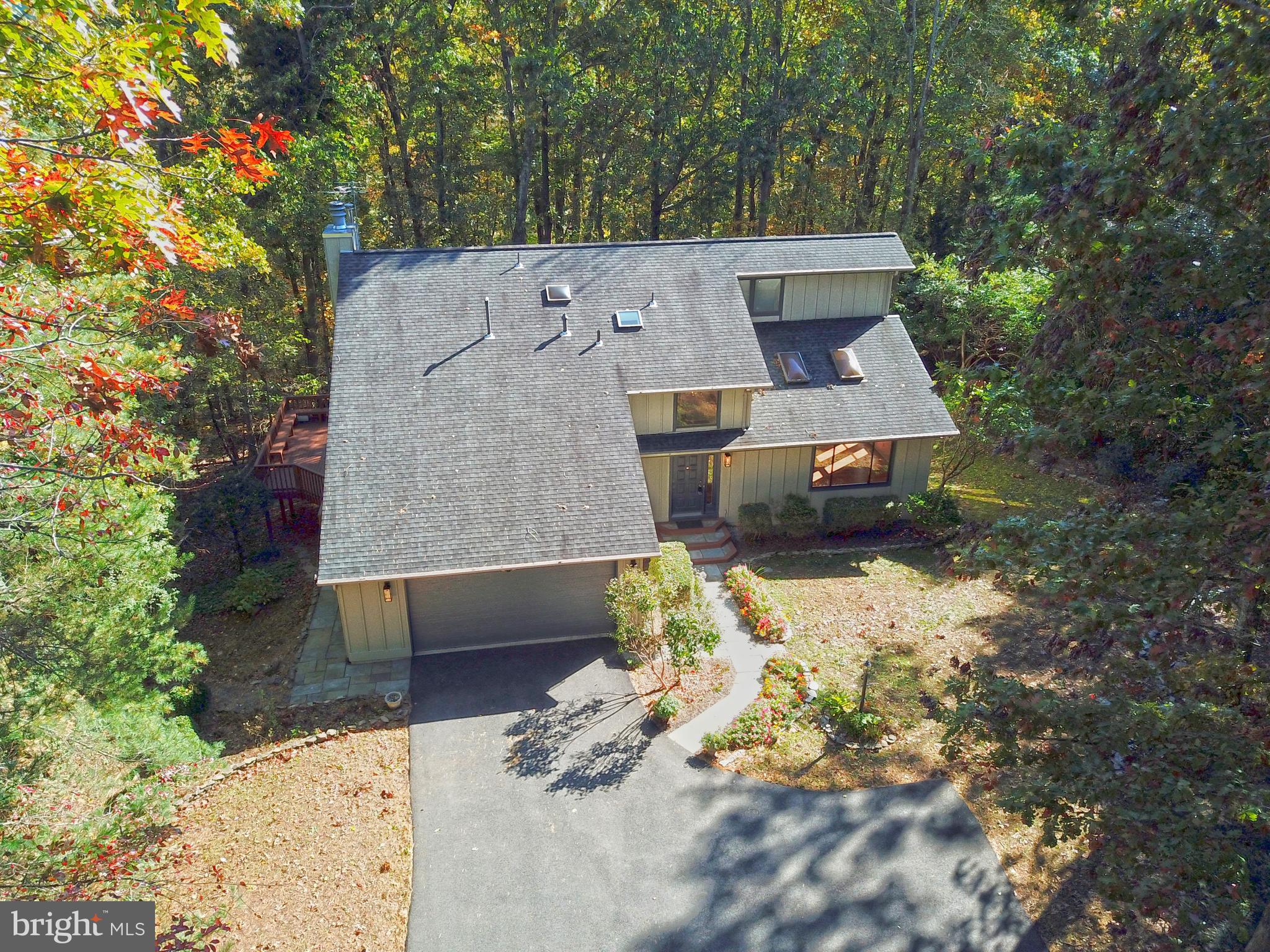 11117 Glade Drive Reston, VA 20191 - Photo 73 of 75 Aerial view of the home.