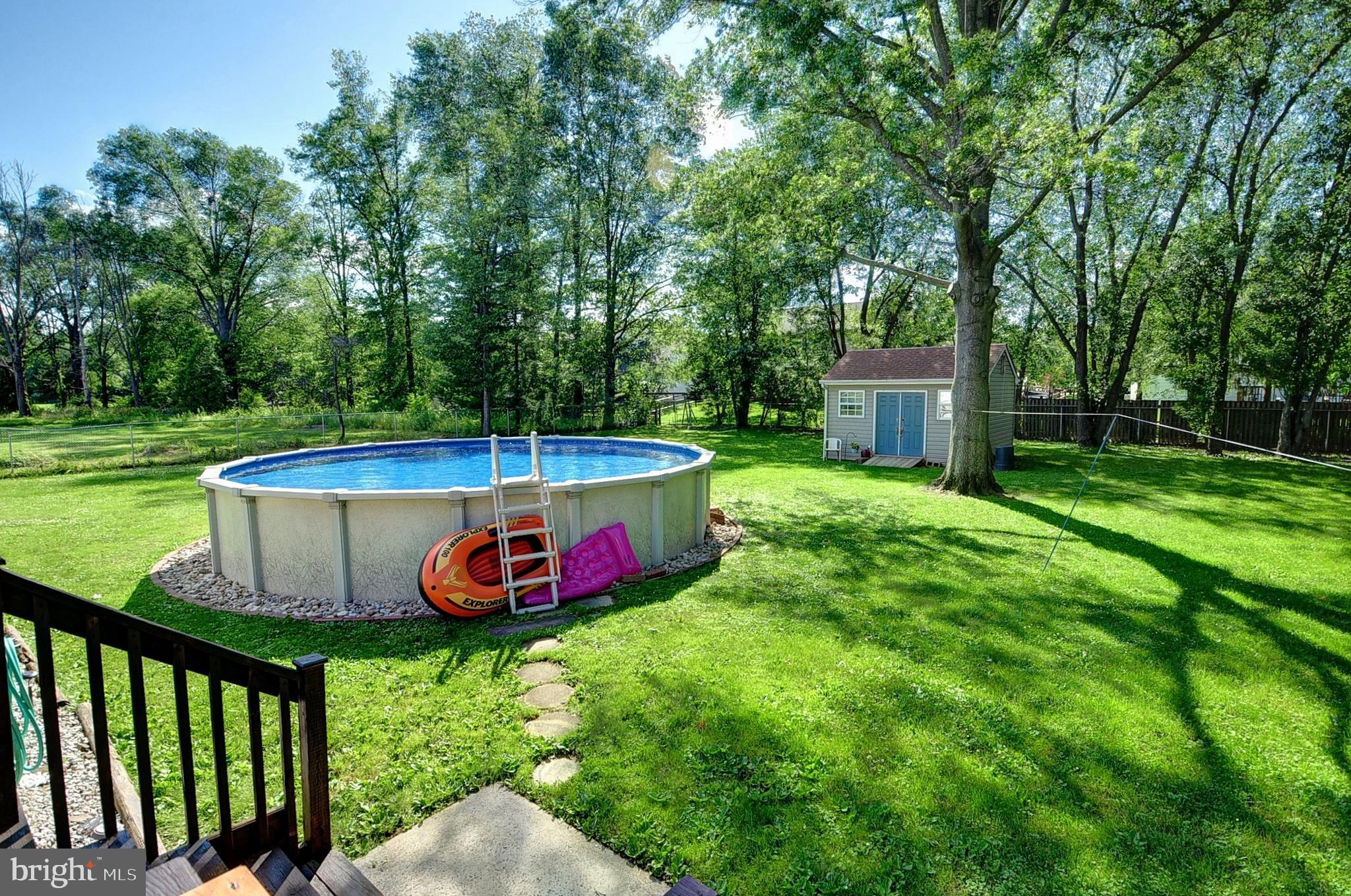 205 Stump Road North Wales, PA 19454 - Photo 24 of 28 Rear yard with pool