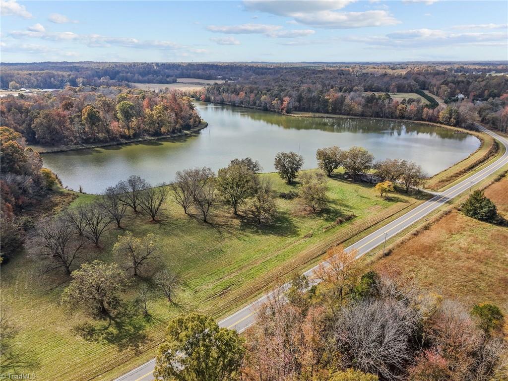 0 Timber Ridge Lake Road Liberty, NC 27298 - Photo 18 of 18 Aerial view of the Timber Ridge Lake across the vacant lot.