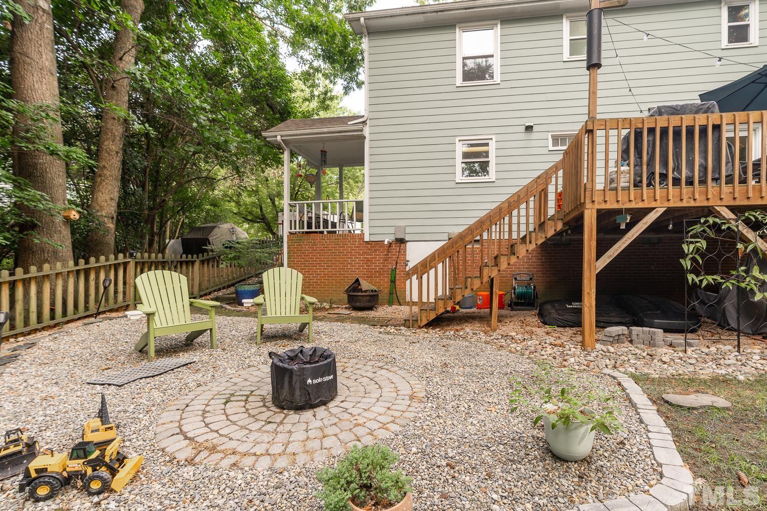 8112 Bentwood Place Raleigh, NC 27615 - Photo 6 of 24 a view of deck with patio