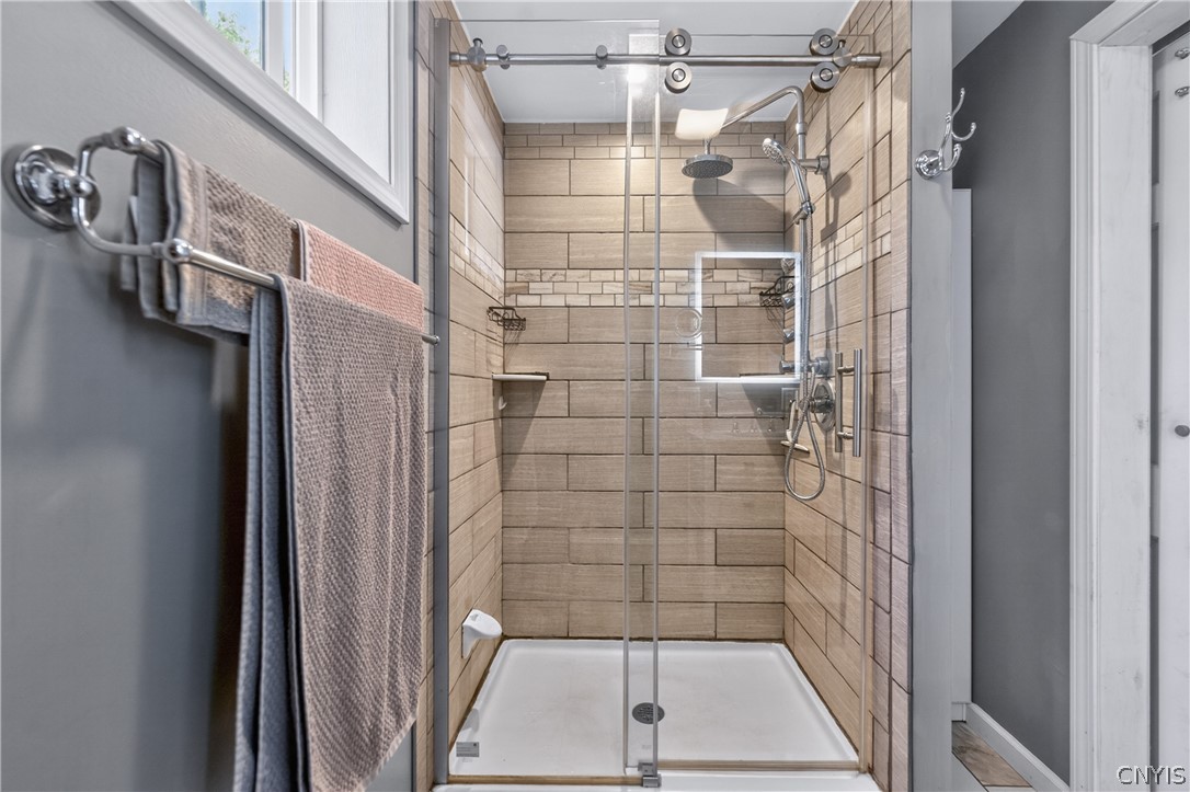 404 Oakwood Street Rome, NY 13440 - Photo 30 of 48 Fully renovated bathroom with walk in shower