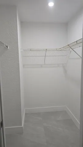 a view of walk in closet