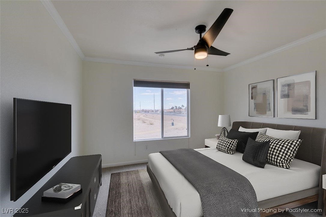 8070 West Russell Road, Unit 2026 Las Vegas, NV 89113 - Photo 12 of 20 Primary Bedroom with 2 closets
