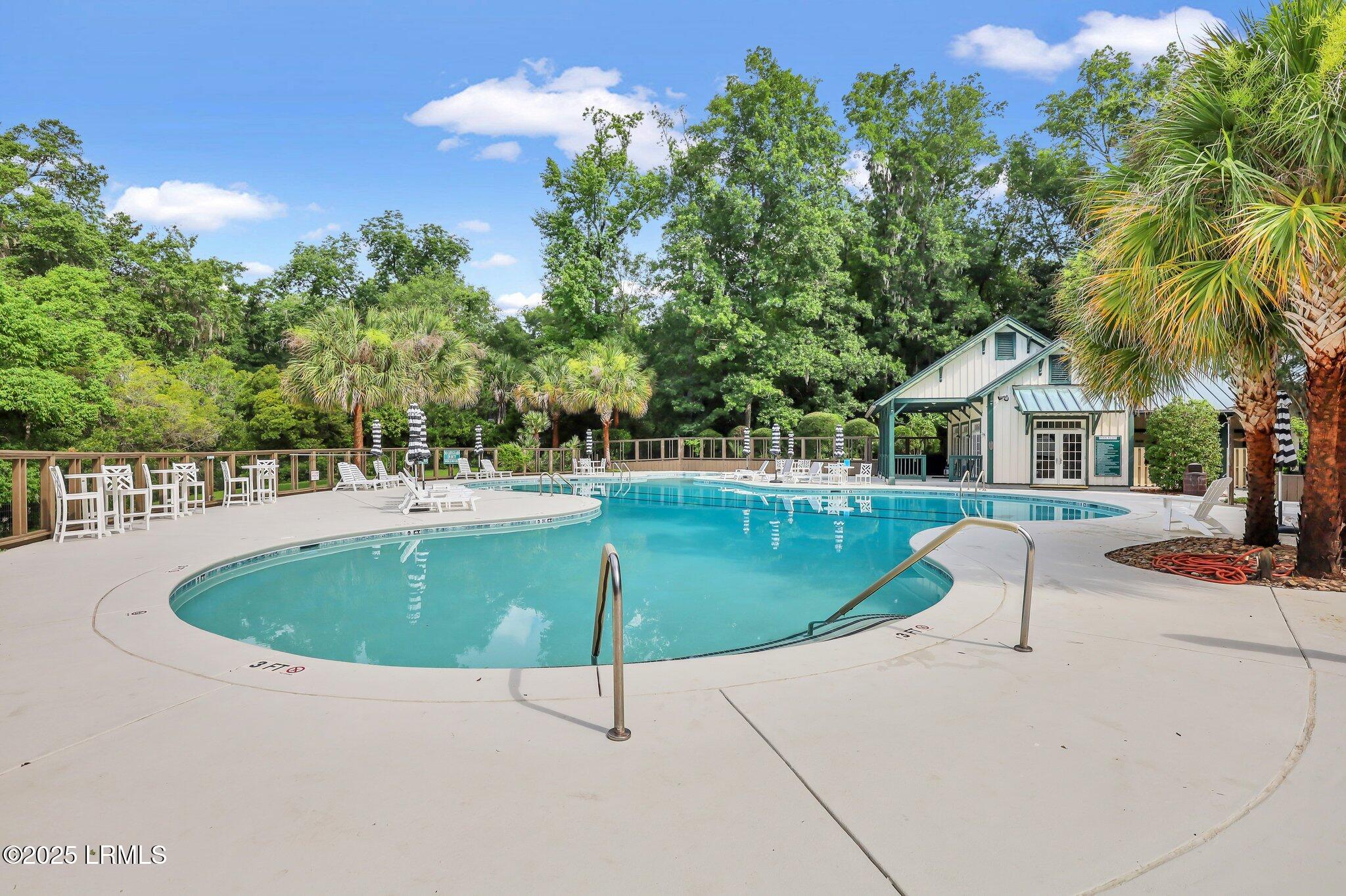 17 Barnaby Bluff Seabrook, SC 29940 - Photo 23 of 82 Pool with Polywood Furniture